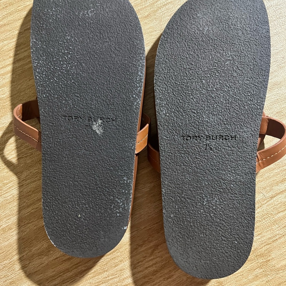 Tory Burch Miller Cloud Tan Sandals 7.5 - Picture 7 of 8